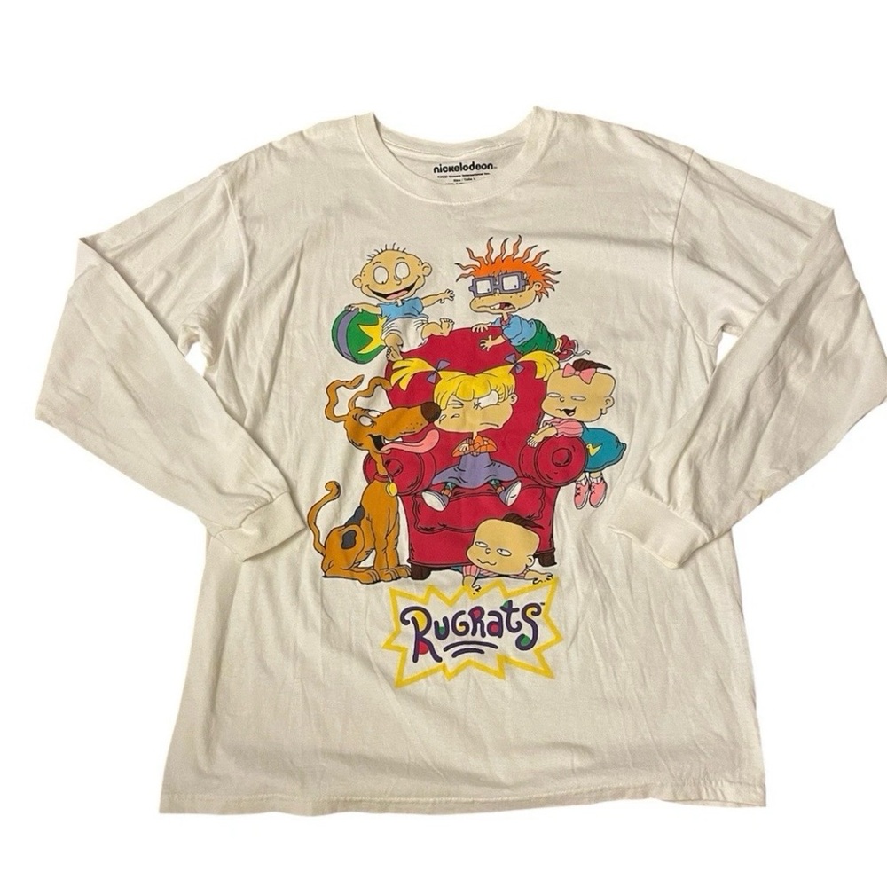 Nickelodeon Rugrats Graphic Print Long-Sleeve T-Shirt L